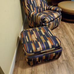 Chair  and Ottoman 