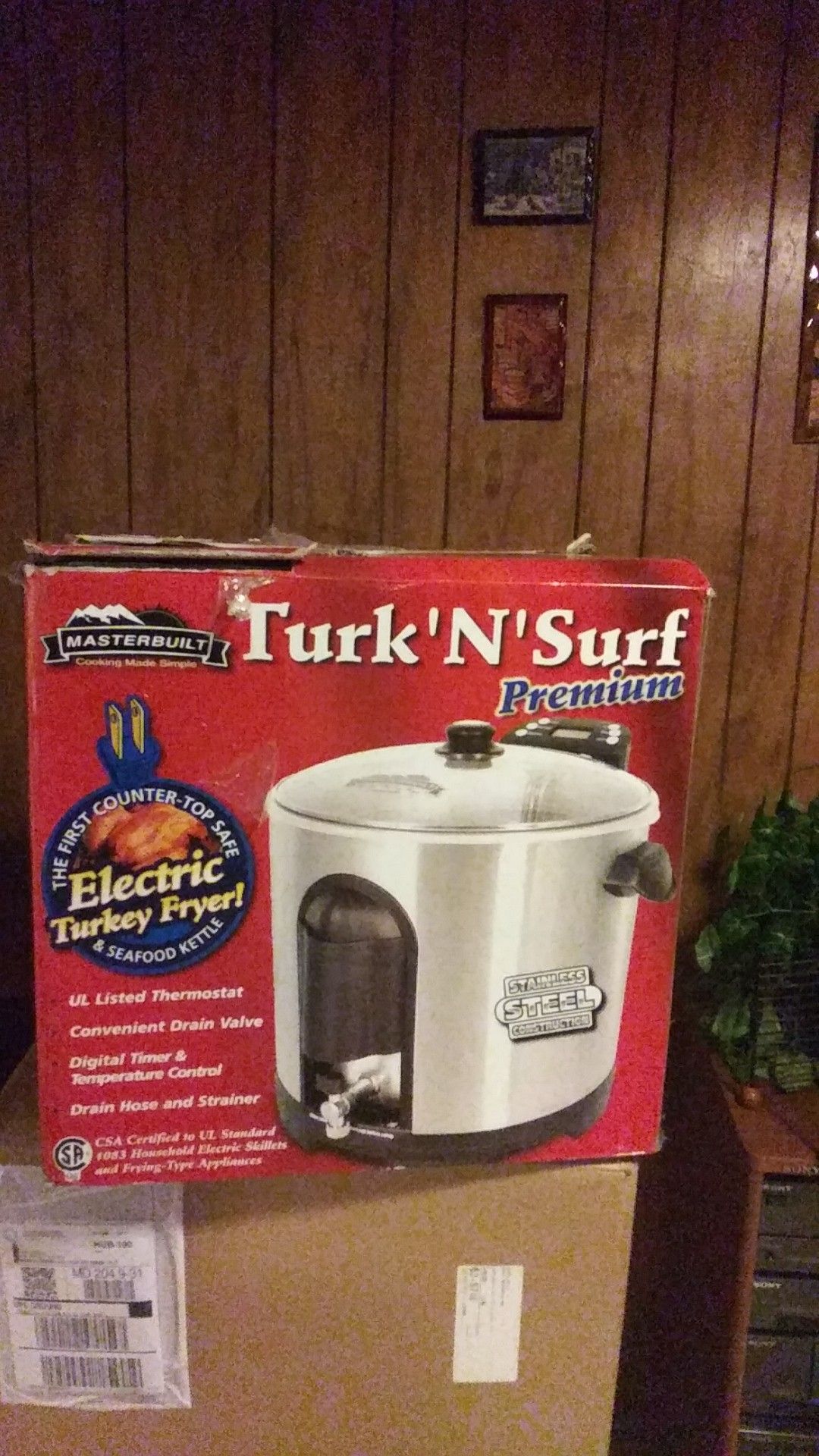 Masterfully electric Turkey Fryer