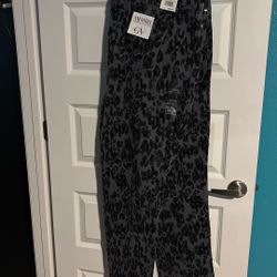 Print Jeans, Large Size