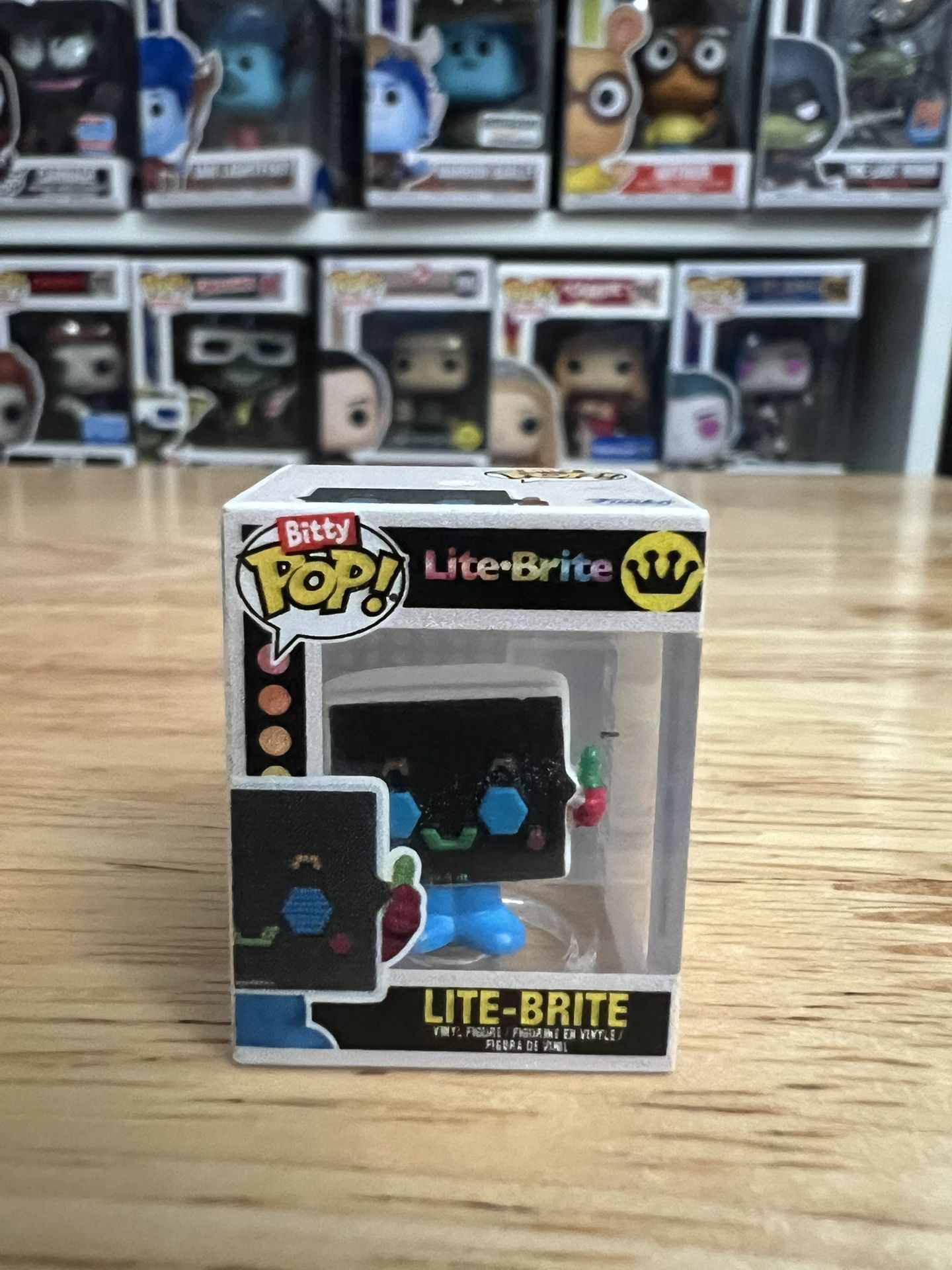 RARE CHASE BITTY Lite-Brite Funko Pop #99 Retro Toys Peg Games Vinyl Hasbro