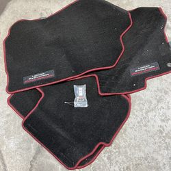 2015 Mitsubishi Evolution Final Edition OEM Floormats