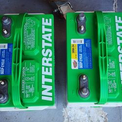 Interstate SRM-24 deep cycle batteries