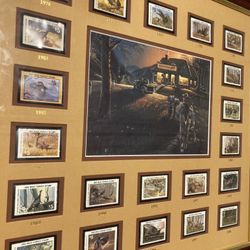 Wild Turkey Stamp Collection