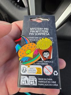 Loungefly Disney Pixar Fast Food Blind Box Enamel Pin - coco