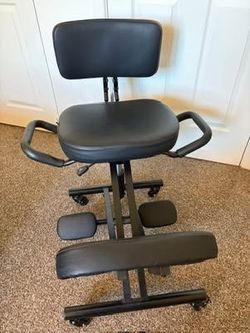 Ergonomic Kneeling Office Chair with Back Support