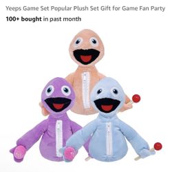 New Three-Piece Zeeps Stuffed Animals Game