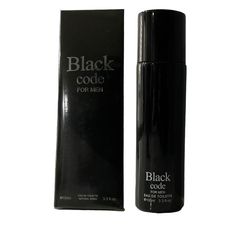 Black Code for Men 3.0 Ounces Eau de Toilette Spray