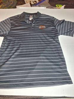 Harley-Davidson Striped Polo Shirt