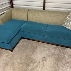 Like New Sleeper Sectional Couch 