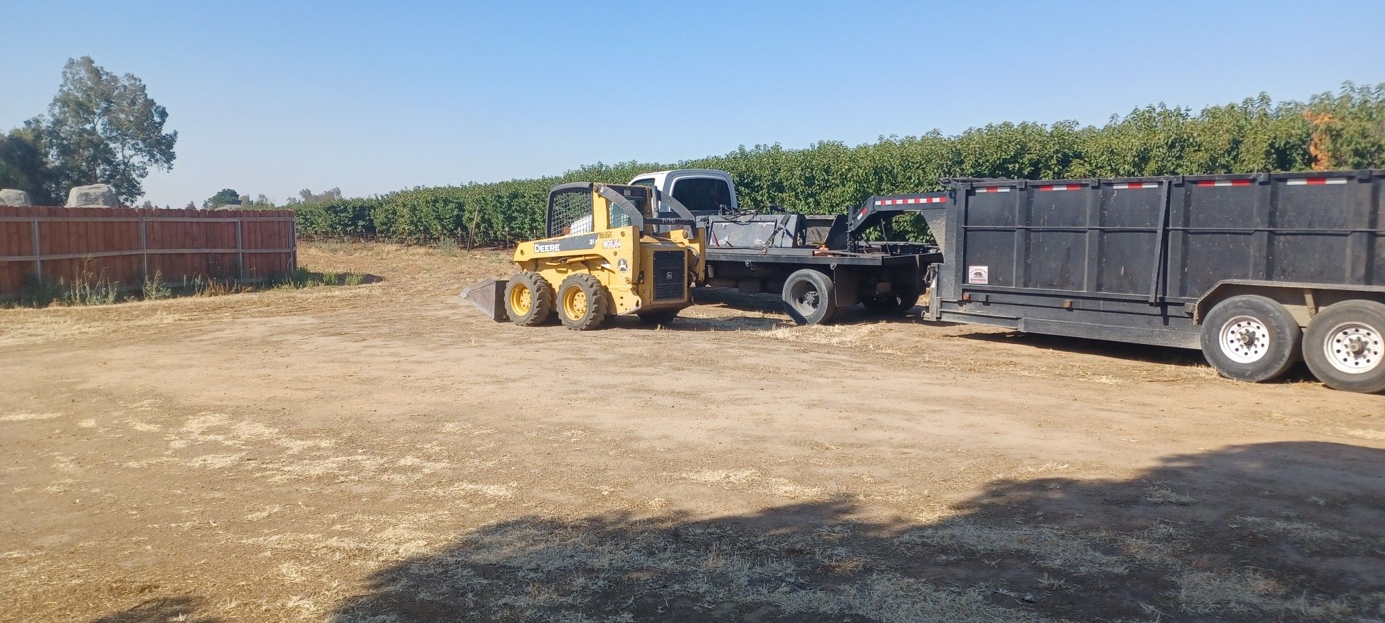 Dump Trailer Bobcat SKIDSTEER