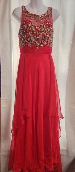Red Formal Dress Size Medium