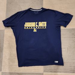 VINTAGE Russell Athletic Appall Johnson C. Smith University T-shirt Men's 2XL