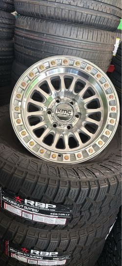 New Kmc rims 17x9 6x139.7