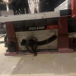 Table saw with stand