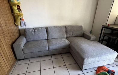 grey couch sectional