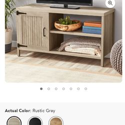 TV Stand Rustic Gray