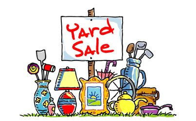 CASH ONLY-YARD SALE