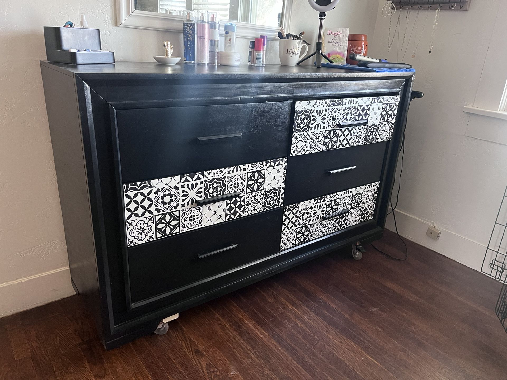 Unique Black Dresser