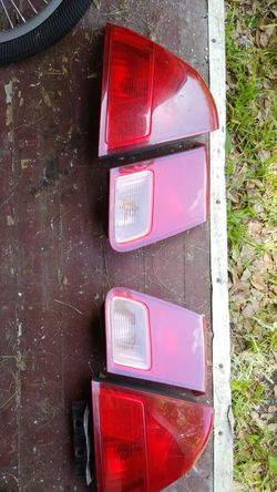 Tail lights for a 2001 honda civic