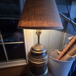 Vintage Huge and heavy Brass Lamp