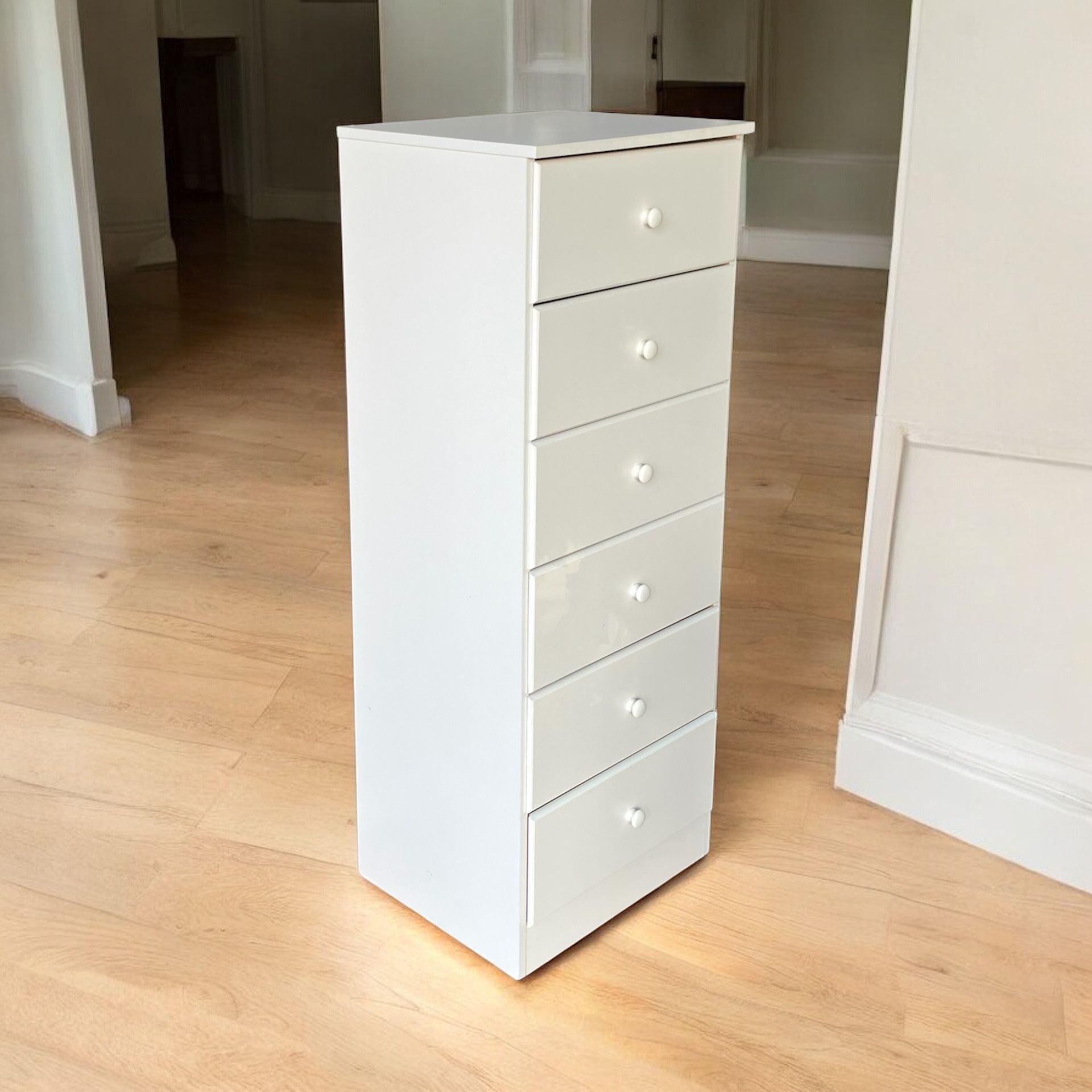 White Wooden Small Dresser