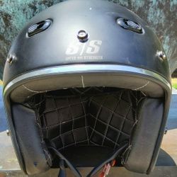 Speed And Strength SS 600 black open face motorcycle helmet.Small size.