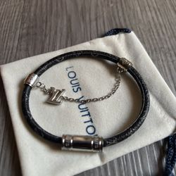 LV Silver Magnetic Bracelet 