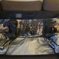 Snowboard + Boots + Bag/goggles(Ready to Ride)