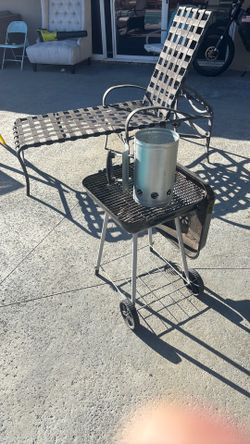 Free small grill with charcoal starter