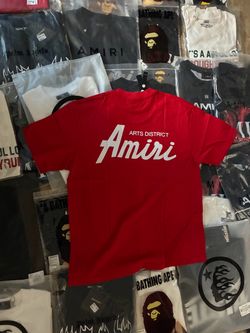 Amiri Arts District Red T-Shirt