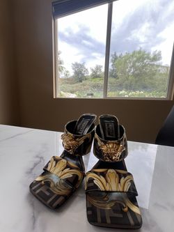 Fendi X Versace Shoes Fendace