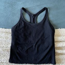 Black Workout Top