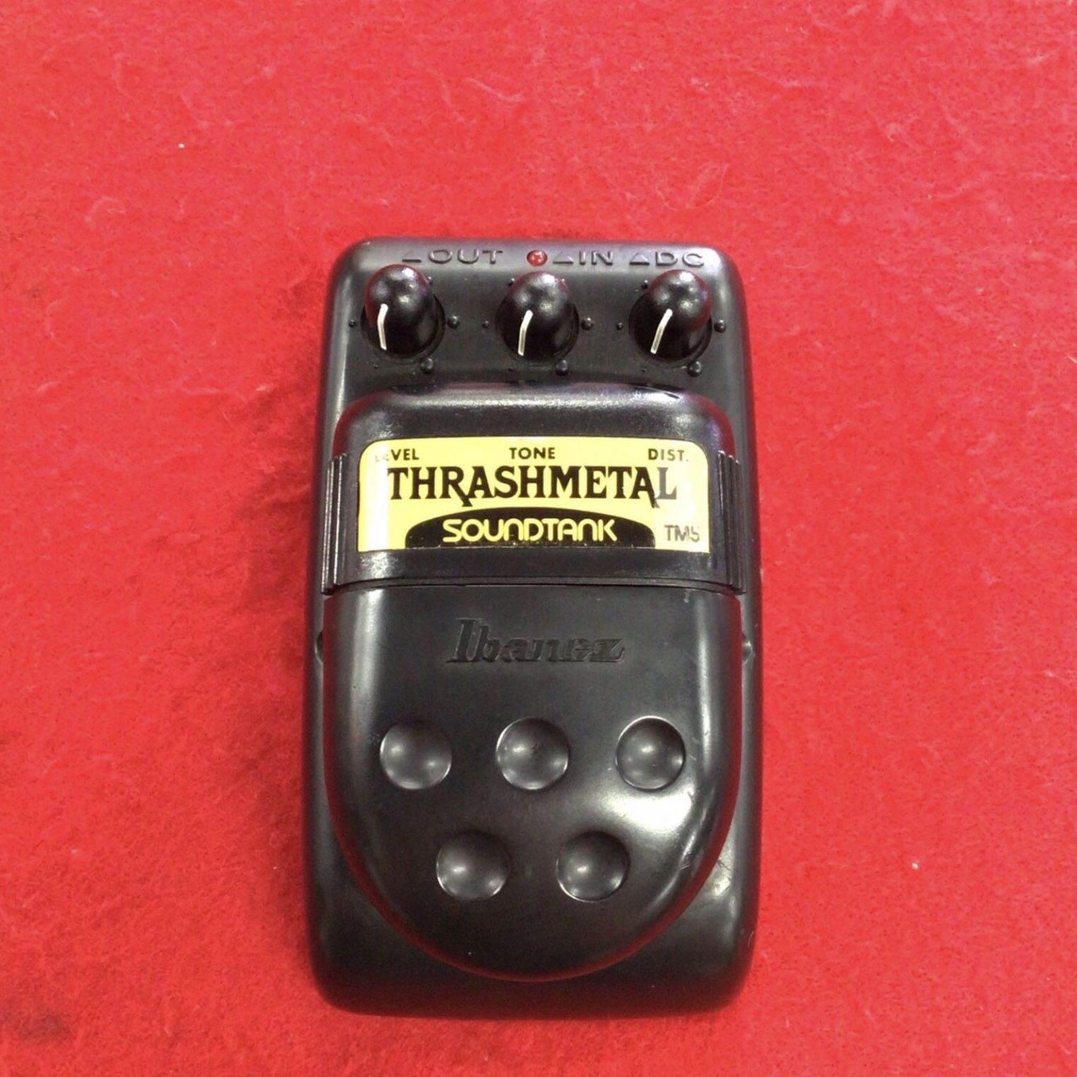 Ibanez SoundTank TM5 Thrash Metal Guitar Effect Distortion Pedal π΅ π³ π΅ Cash And Card Accepted