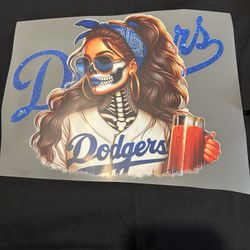 Dodger Print Hoodies And T-Shirts