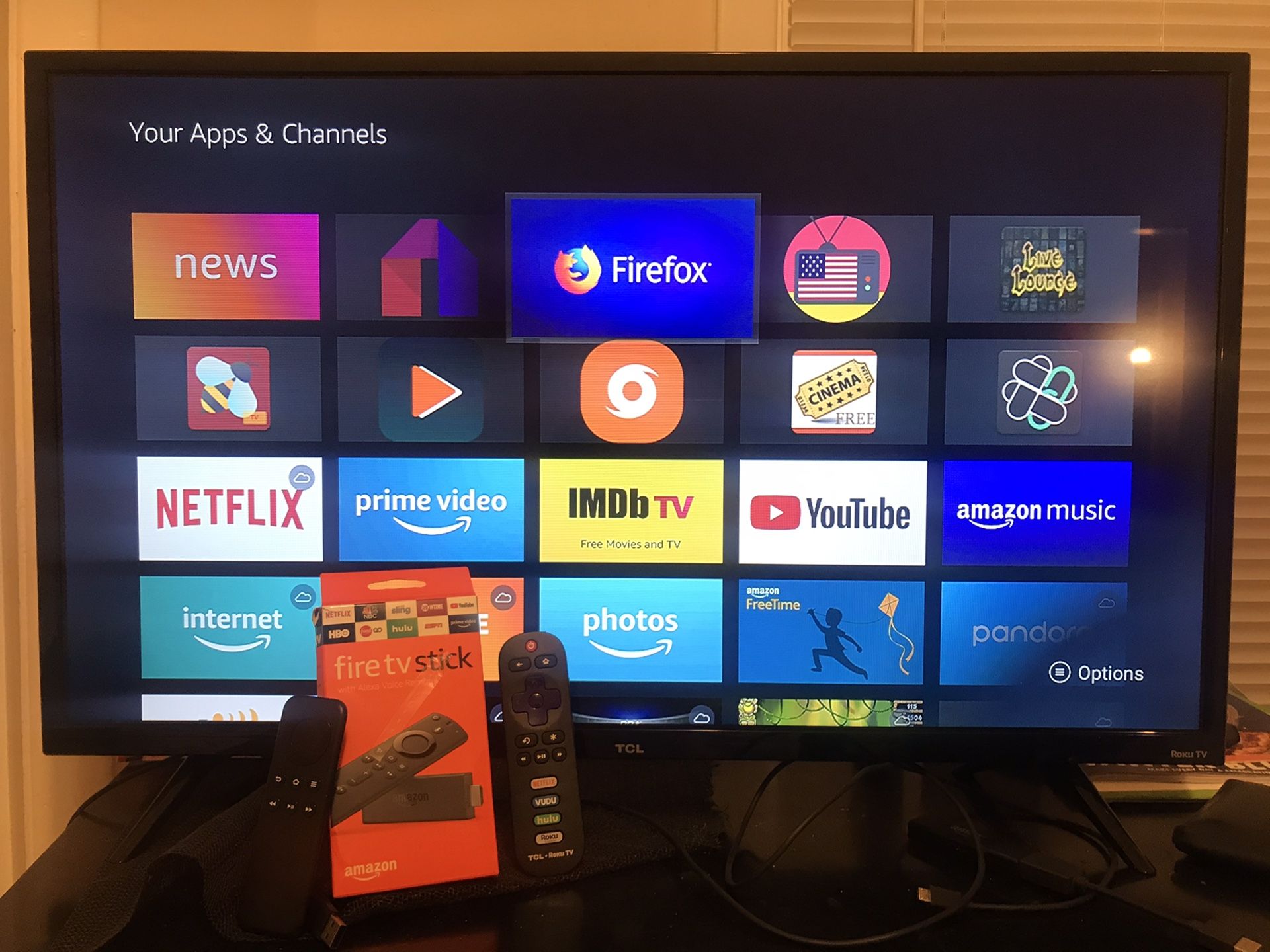 32” TCL Roku Smart Tv