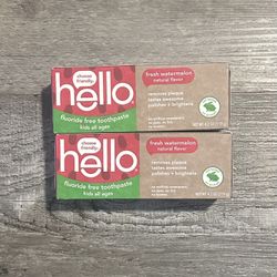 Hello Fresh Watermelon Toothpaste 4.2 Oz $3 Each