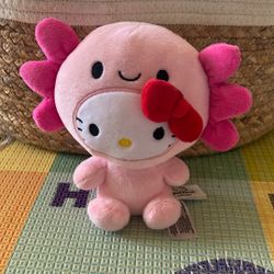 Sanrio Hello Kitty 6" Axolotl Plush