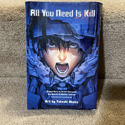 All You Need Is KIll Vol.1. 1st edition book Takeshi Obata Ex library book