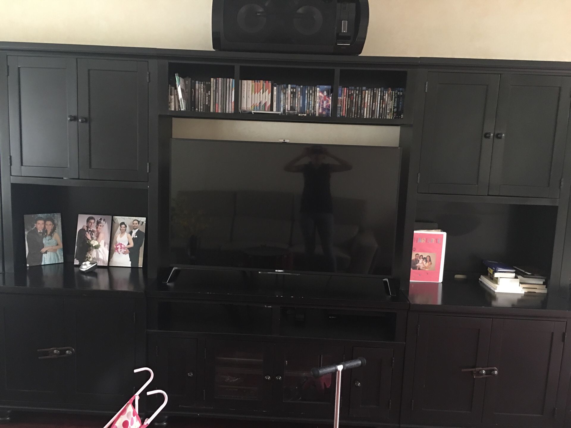 Bookshelves/ TV stand