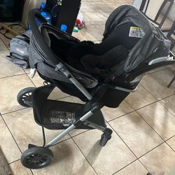 Stroller With Carrier 