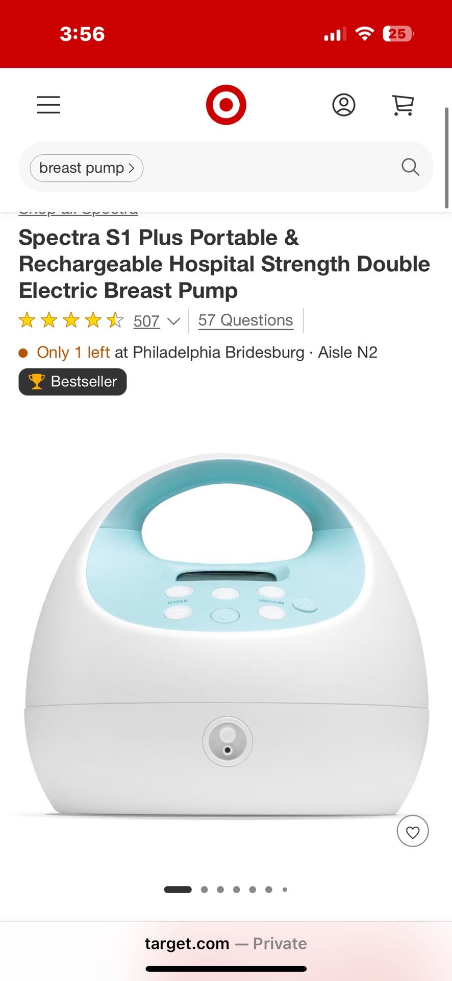 Spectra 1 Hospital Grade Breast Pump