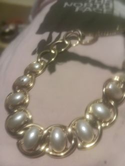 Vintage Faux Chocker Necklace