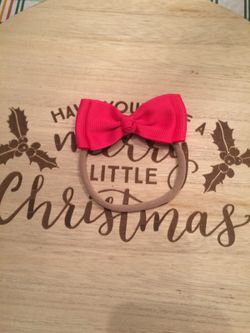 Hot pink girl Bow Headband