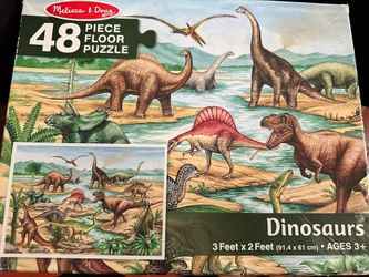 Puzzle - Melissa & Doug Dinosaur Puzzle