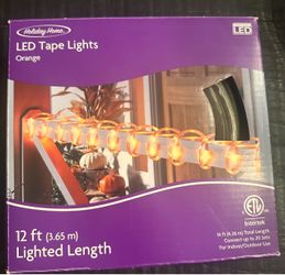 New LED Orange Lights 12 feet