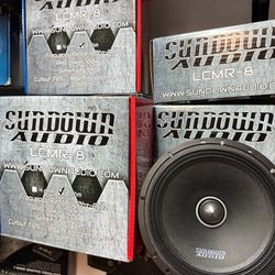 Sundown audio 8’ door speaker set up deals