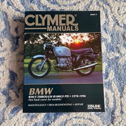 Clumer Manuals BMW R50/5 Through R100GS