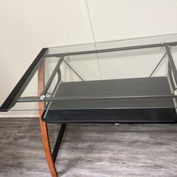 Desk With Glass Top 