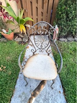 Nice heave metal chair
