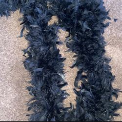 Black Feather Boa